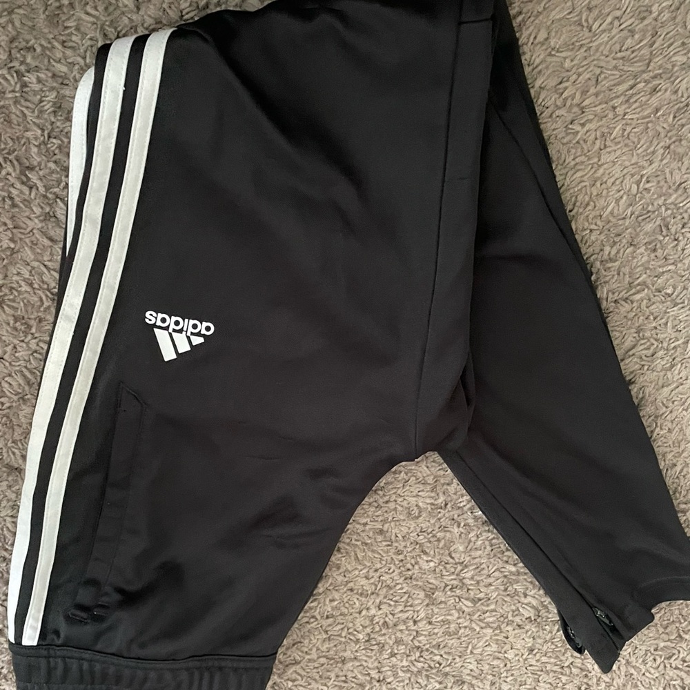 Adidas pants.